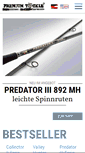 Mobile Screenshot of premium-tackle.com